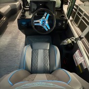 2025 Bennington 22MSBSE Pontoon Boat - Anthracite/Blue